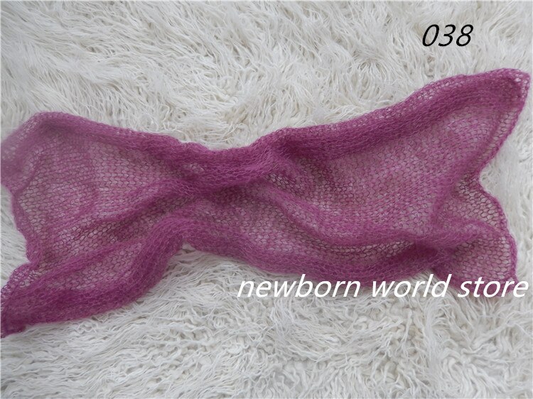 Pasgeboren fotografie props wrap, Mohair Wraps (75X45 cm)