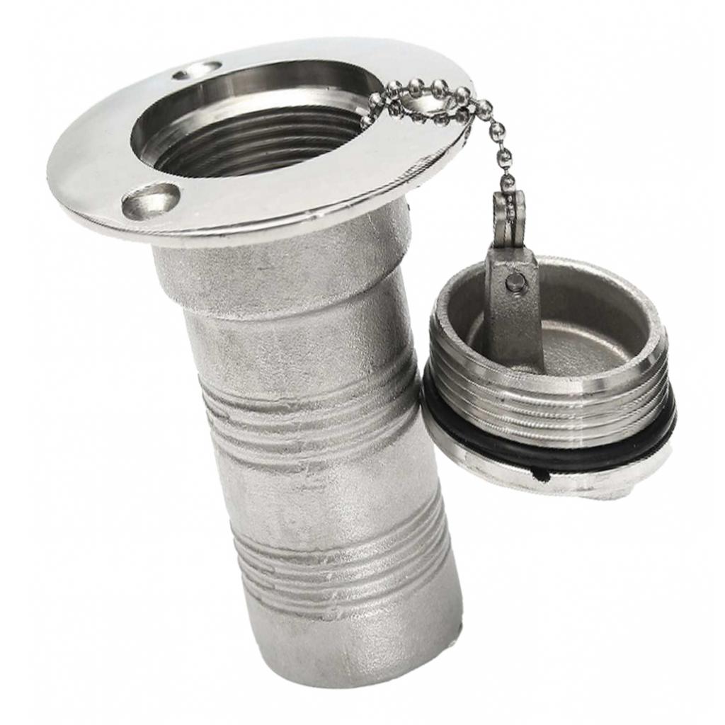 Dek Filler 2 "Of 50Mm Diesel Fuel Filler Boot/Marine/Mijnbouw Rvs