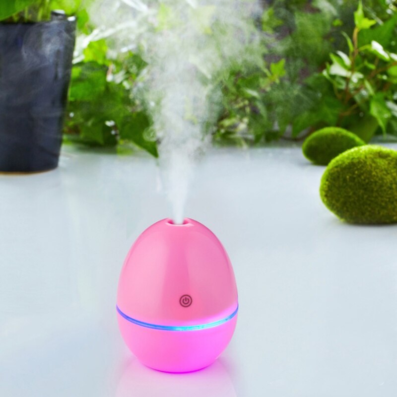 30ml æg form ultralyd essentiel bil luftrenser aroma huile essentiel aromaterapi tåge maker luftfrisker 2w