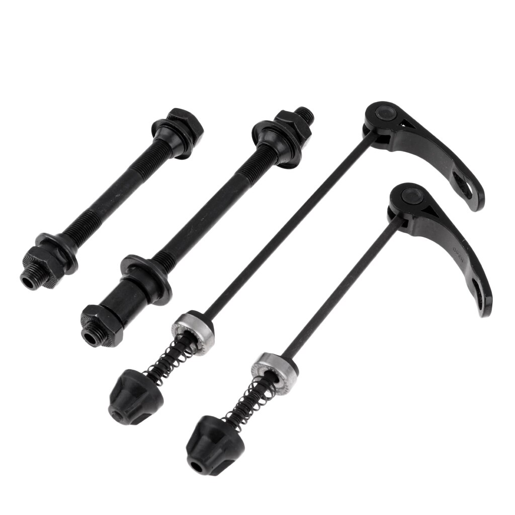4 Pcs Ultralight Portable Bike Quick Release Skewer Set Front Rear Wheel Hub Axle Hollow Shaft MTB Road Bike Bicycle Parts