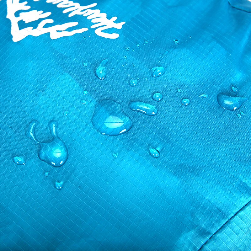 S.ikrr bärbar nylonresväska solid enkel dragkedja vikbar ryggsäck vattentät utomhusvikväska för kvinnor män