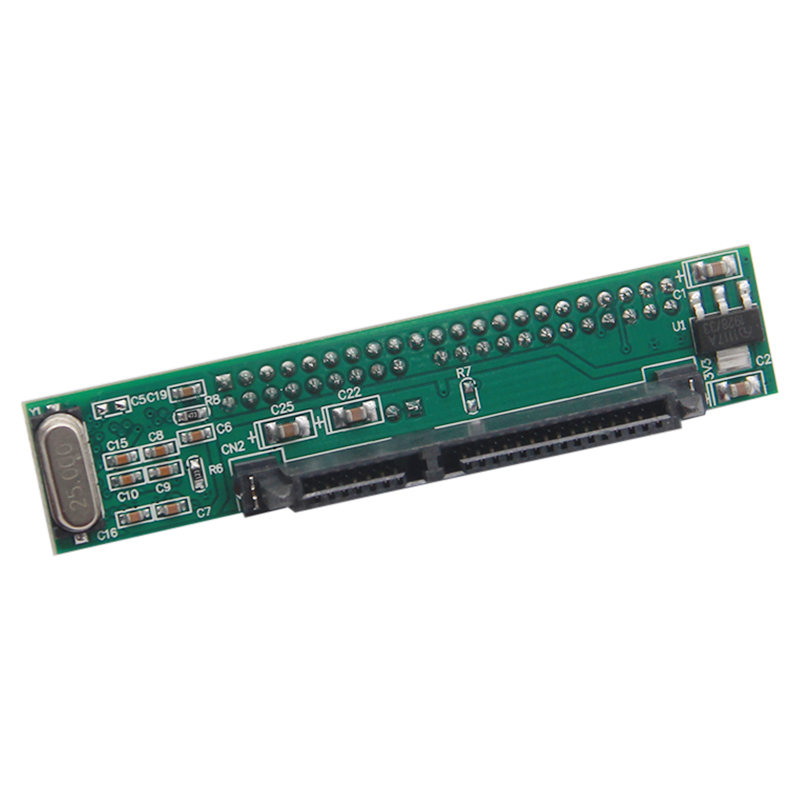 Adaptateur convertisseur de disque dur SATA vers IDE, convertisseur de port, 2.5 pouces, série ATA, HDD, parallèle, 44 broches, IDE, Bella, 004A
