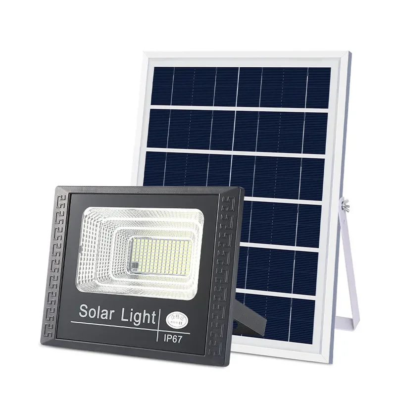 30 W/60 W/100 W200 W Solar Schijnwerpers Afstandsbediening Aangedreven Spotlight Outdoor Waterdichte IP67 Villa Straatlantaarn Verstelbare Hoek