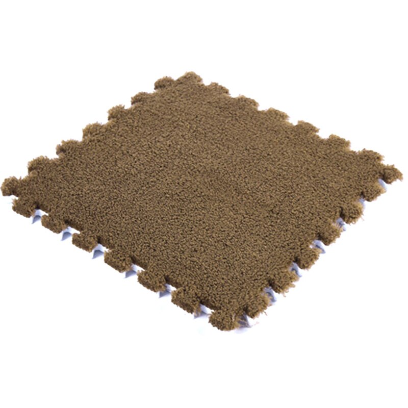 1pc 30*30CM épissage verrouillage mousse peluche tapis bébé jouer coussin salon chambre tapis tapis maison tapis de sol: MULTI