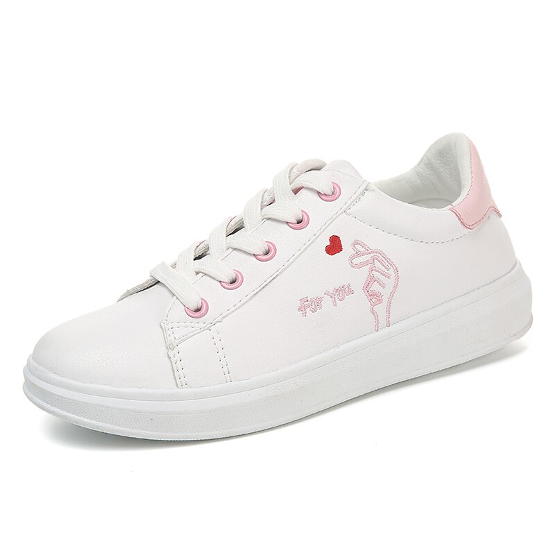 Women Tennis Shoes Tenis Blancos Sport Shoes Female Stability Athletic Fitness Flat Sneakers Trainers Gym Tenis Feminino 7: white pink / 6
