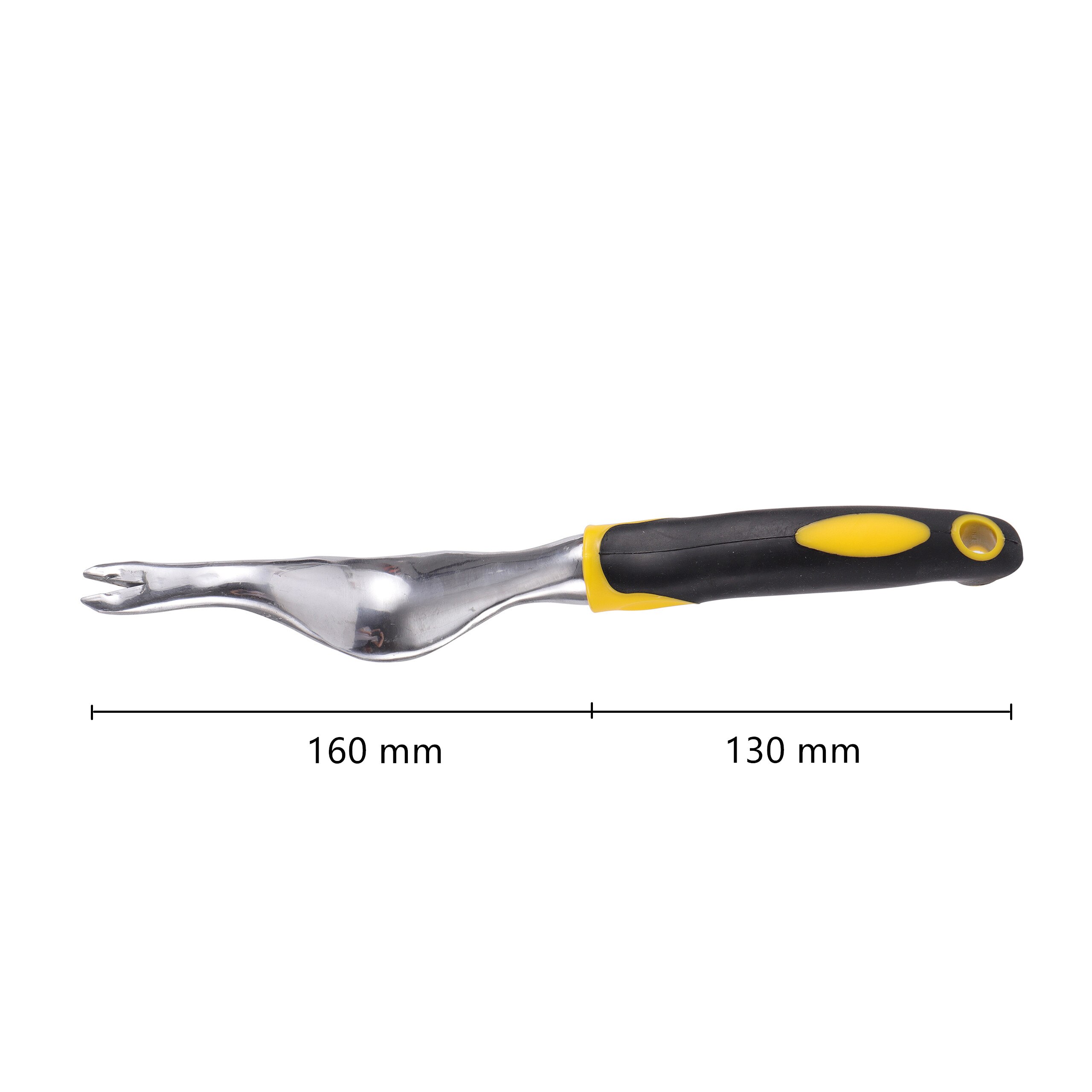 Set van 4 tuingereedschappen Staal Houten handvat Vork Vierkante schep Ronde schep Spade VITO