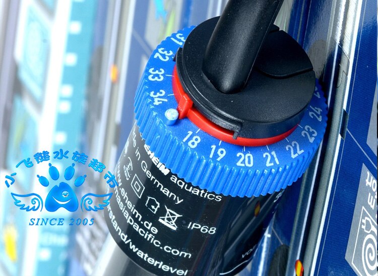 Calentador de agua para peceras ajustable, sumergible, de 50w, 100w, 200w, 300w y 500w, con control de temperatura