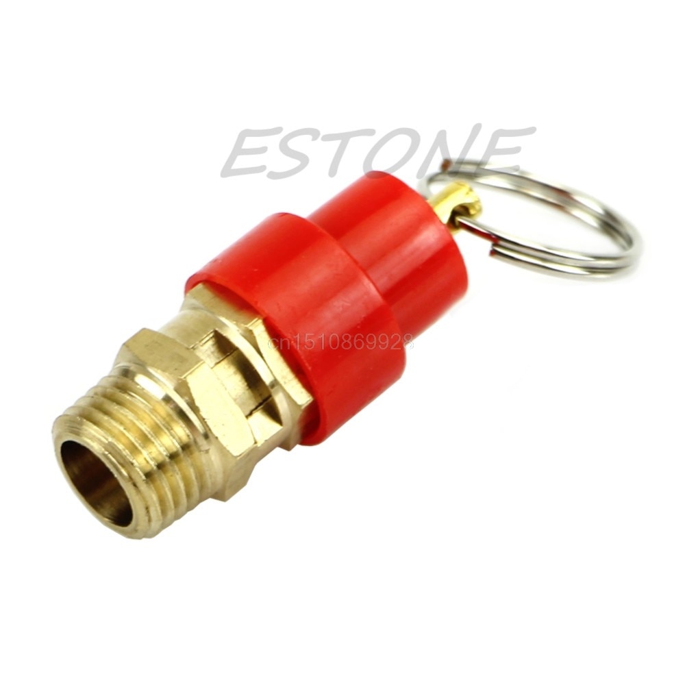 1PC Air Safety Release Valve 1/4'' 1KG BSP Air Compressor Safety Release Valve Pressure Relief Regulator