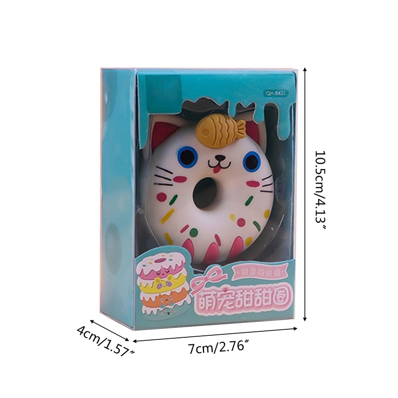 Practical Animal Rubber Donut Pattern Eraser for students Back to School