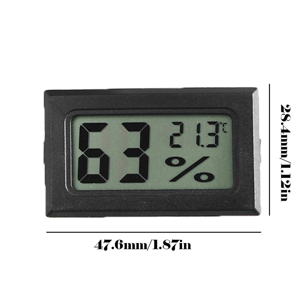 Embedded Mini Electronic Digital Hygrometer Indoor And Outdoor Reptile Pet Wireless Thermometer And Hygrometer