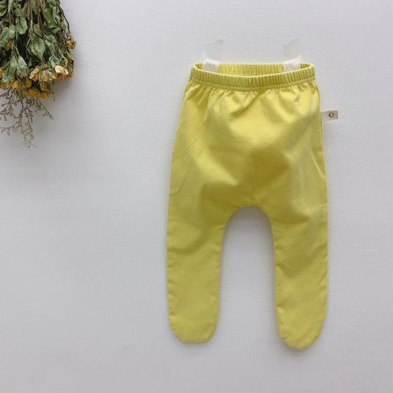 Del bambino di colore giallo Calzamaglie per Le Ragazze di Autunno della Molla Bambini Calzamaglie Dei Ragazzi del Cotone Collant per Bambini Calza