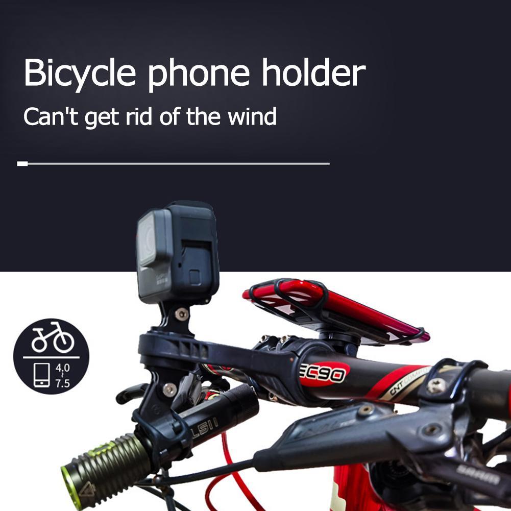 Pour Sram Garmin vélo support pour téléphone vélo support pour téléphone portable support pour téléphone de vélo support en Silicone moto antichoc