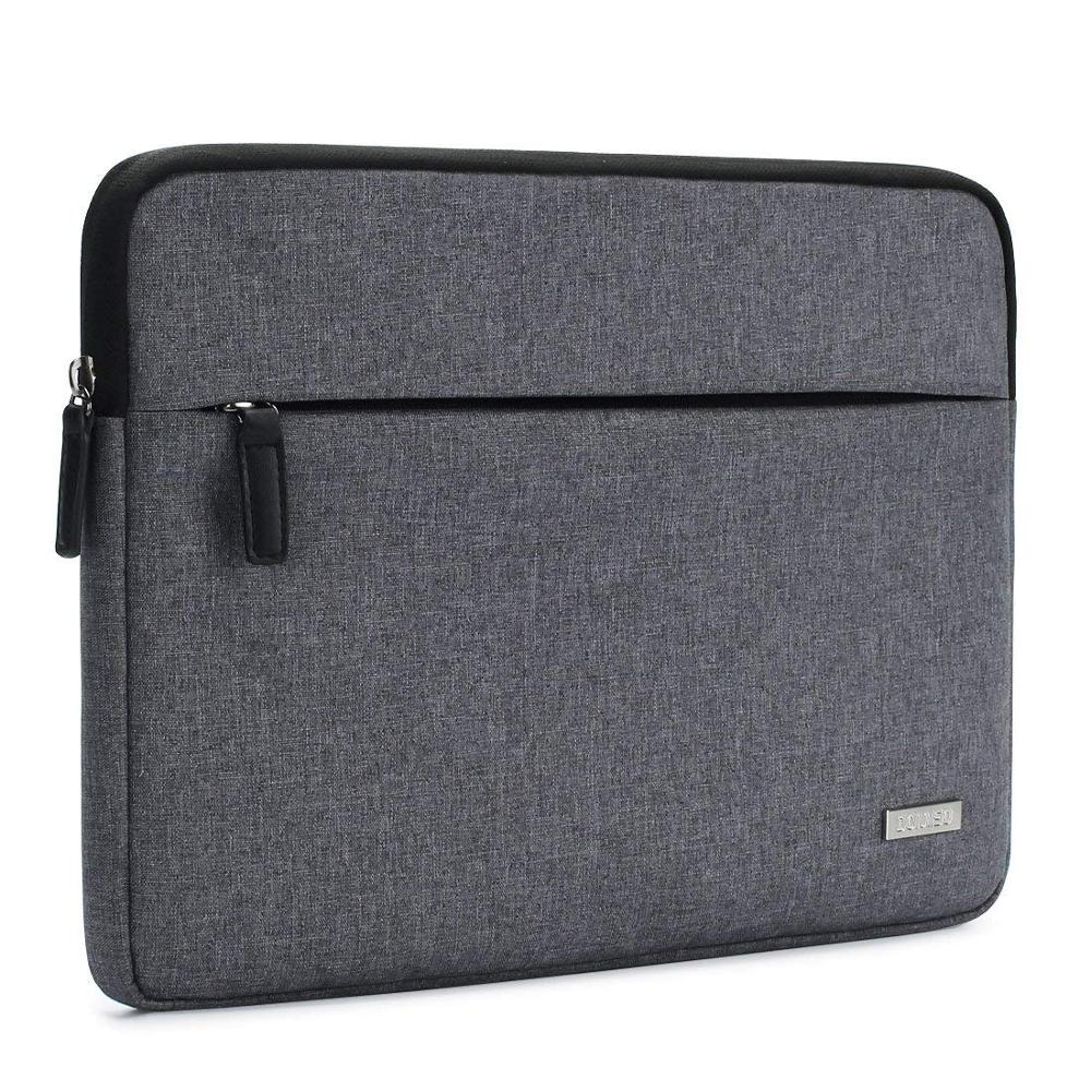 Canvas Schokbestendig Inch Laptop Tablet Beschermhoes Anti-Shock Padding Computer Tas Voor 10 11 13 14 15.6 inch Macbook