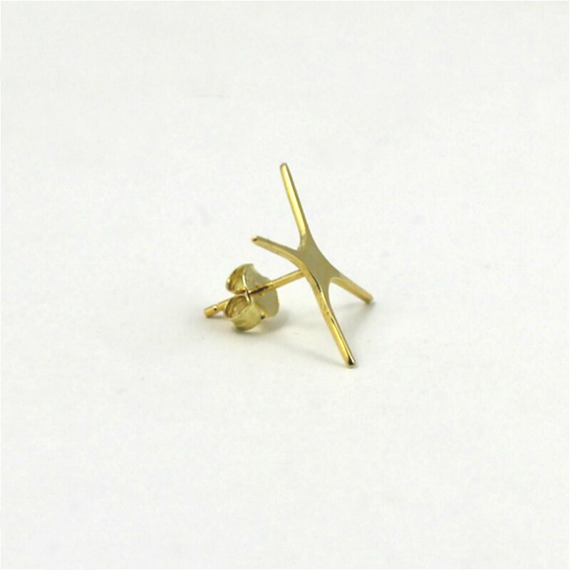 Stud Oorbellen Blanks Zilveren Klauwen Prong Set Ear Berichten Klauw Oorbel Instelling Blanks Gold Earring Stud Set