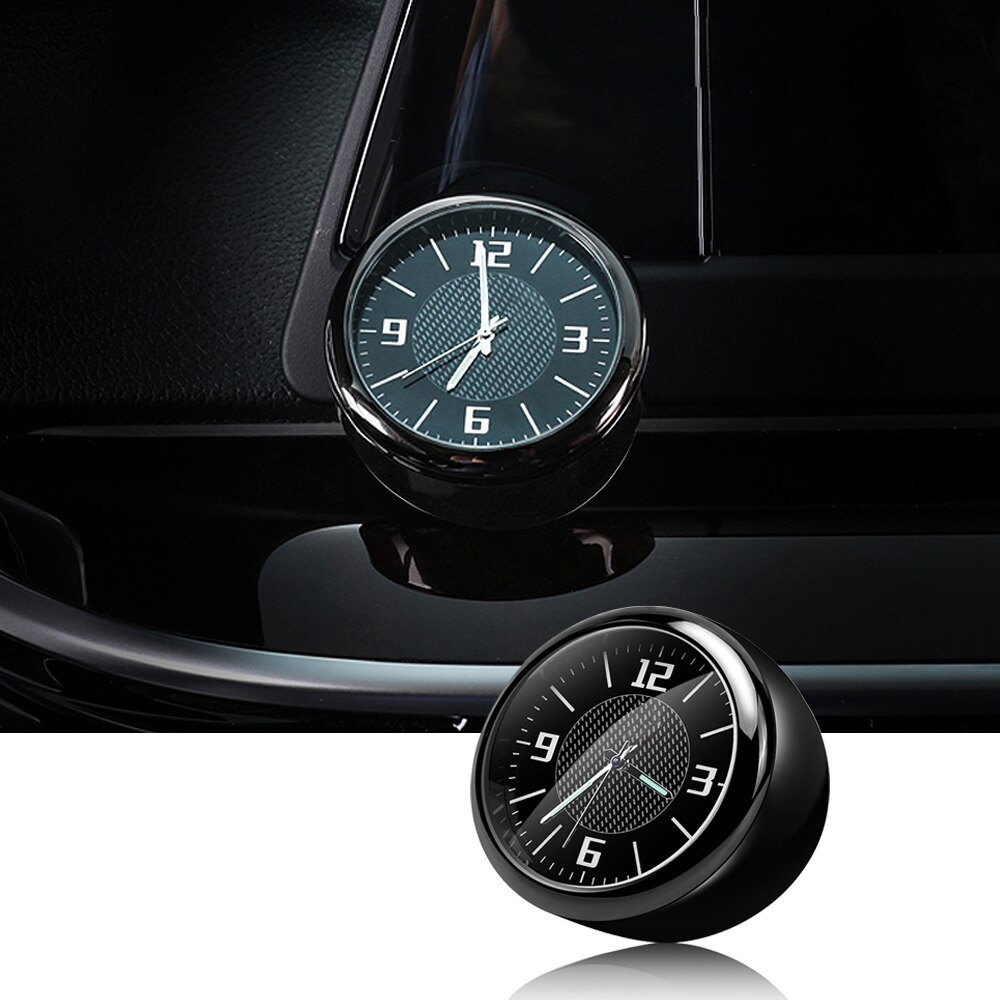 Auto decoratie elektronische meter auto klok uurwerk auto interieur ornament auto sticker horloge interieur in auto accessoires