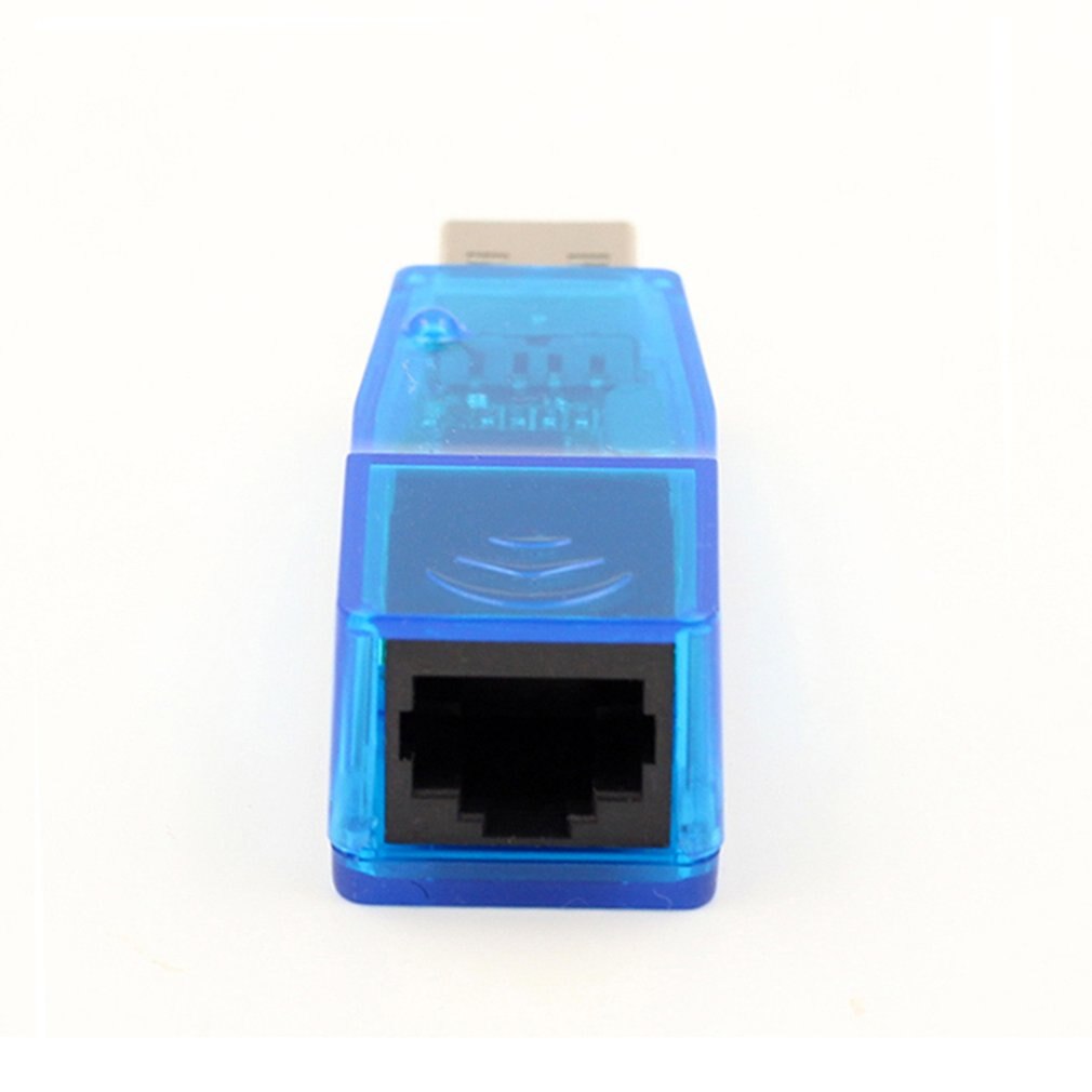 1PCS Ethernet External USB to Lan RJ45 Network Card Adapter 10/100Mbps for Tablet Universal Serial Bus Interface RJ45 Connector