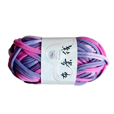 Fils de tissu fantaisie pour sac à crochet | Fil mélangé en coton doux fait à la main, coussin de couverture pour tricot à la main 2cm 30m: 9