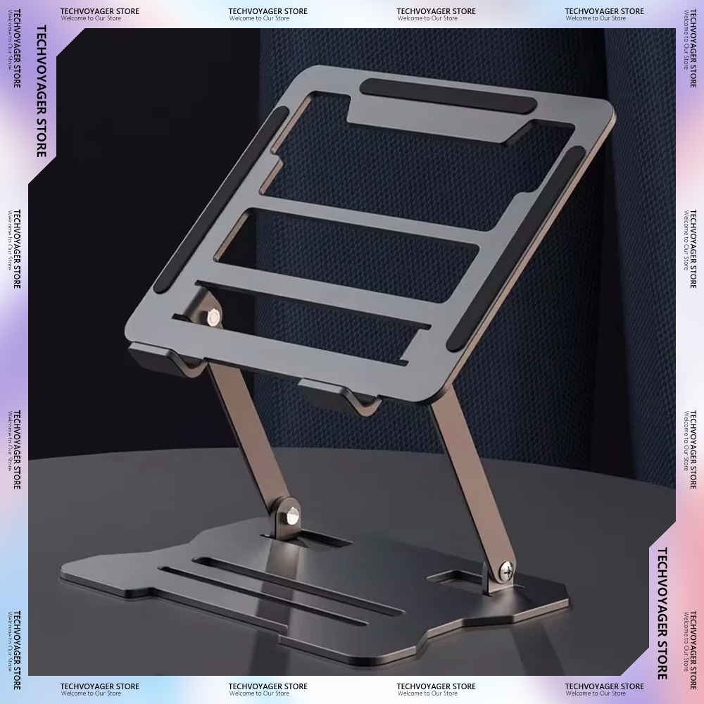 Universele Laptop Tablet Standhouder Verstelbare Anti Slip Stabiele Beugel Draagbare Laptop Riser Metalen Notebook Stand Macbook