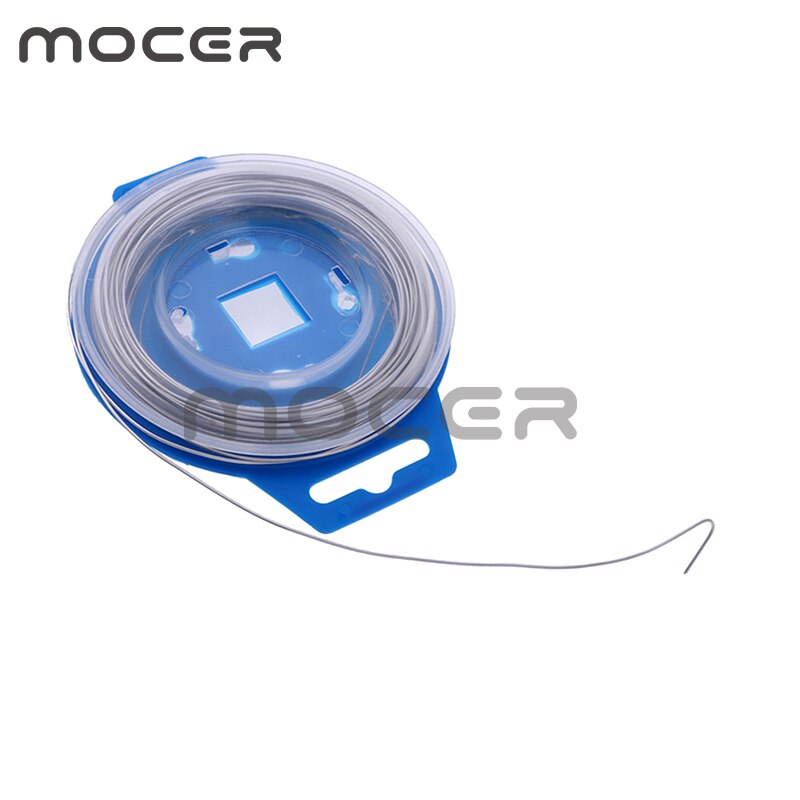 Stainless Steel Wire Rope Cable Safety Lock Locking Tie Roll Spool 25Ft