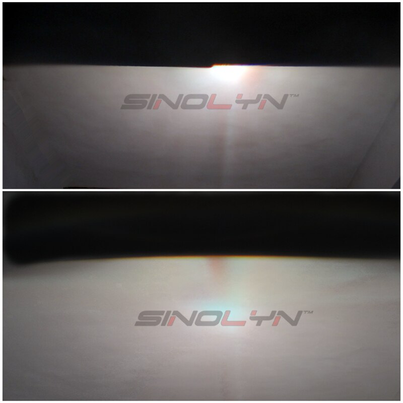 Sinolyn Scheinwerfer Linsen H4 H7 Bi-Xenon versteckt Projektor 1.8 ''Autos Objektiv Auto Lichter Zubehör nachrüsten Verwenden H1 glühbirnen