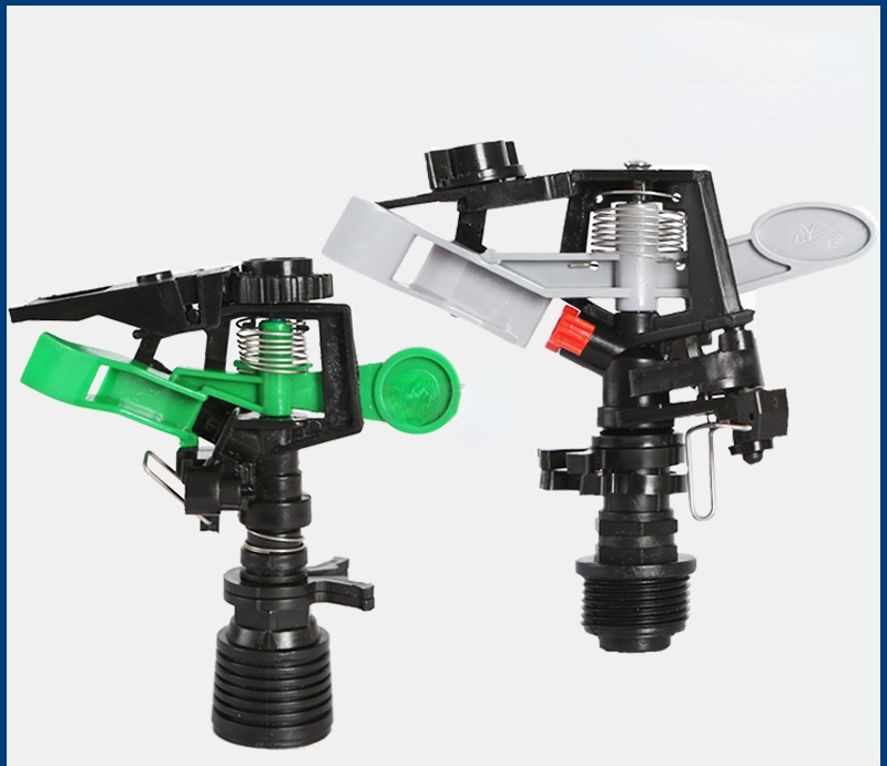 4 points 6 points plastic lawn sprinkler rocker 360-degree rotating sprinkler lawn sprinkler heads