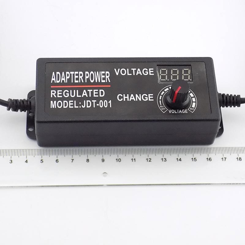 Ac 100-220v  dc 3-12v 5a virtalähde virtalähde cctv-kamera led-nauhavalaisinnäyttölaturiin  j17