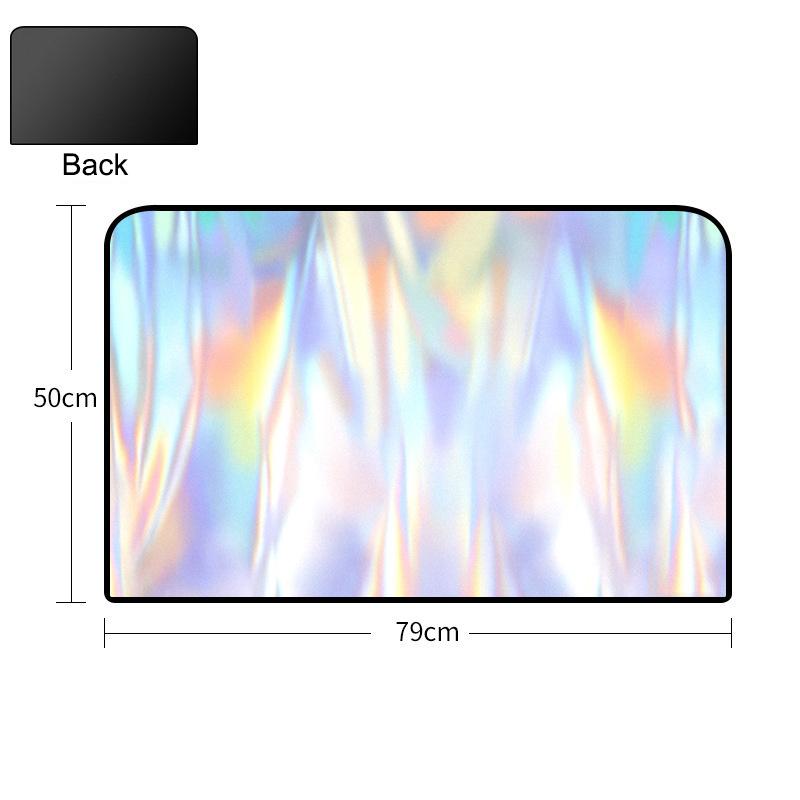 Zonneschermgordijnen voor de zijruit van de auto - Zomerzonbescherming UV-reflecterende magnetische privacyafdekkingen: Oranje