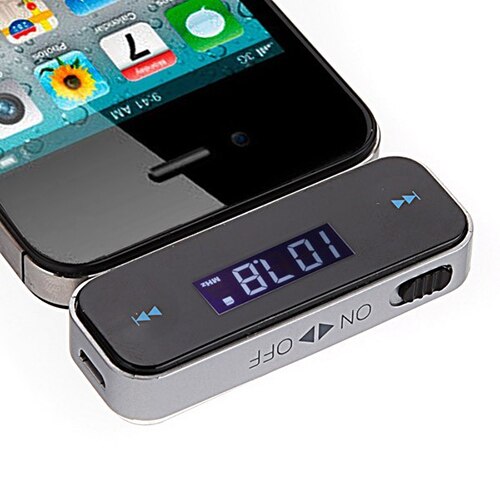 Wireless Transmitter 3,5mm Auto LCD Display Musik Audio FM Transmitter Für iPhone 4S 5S 6 iPod Touch elektronische Auto MP3 Player