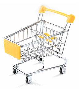 Mini Supermarkt Winkelen Trolley Telefoon Houder Bureau Opslag Speelgoed Winkelwagen Baby Speelgoed Handcarft Winkelwagen: 8