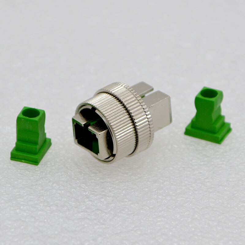 1PCS SC APC Single Mode Fiber Adapter Flange Conne... – Vicedeal