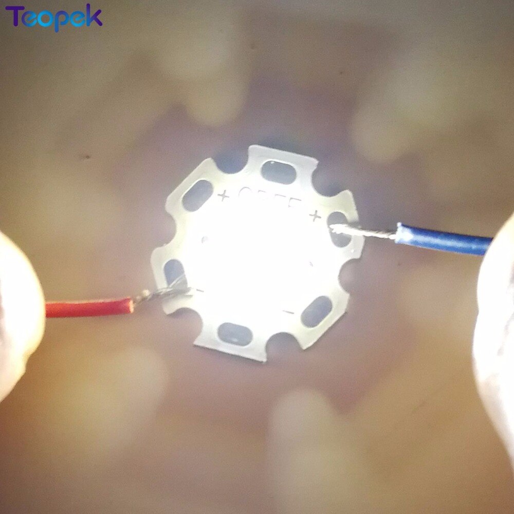 10 stücke Cree XP-G3 XPG3 S3 Kühl Warm Weiß 6W High Power LED-Emitter Diode 777lm Mit 20mm 16mm 14mm 12mm 8mm PCB