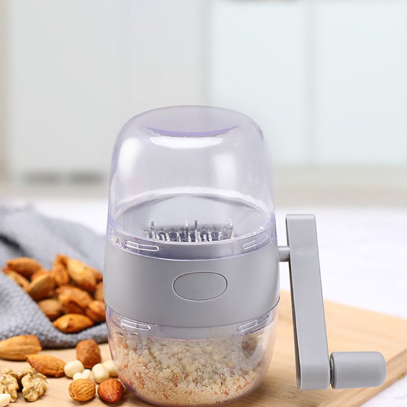Manual Nut Grinder Multifunctional Dried Fruit Crusher Peanut Masher Nut Chopper Grinding Device for Sesame Walnut