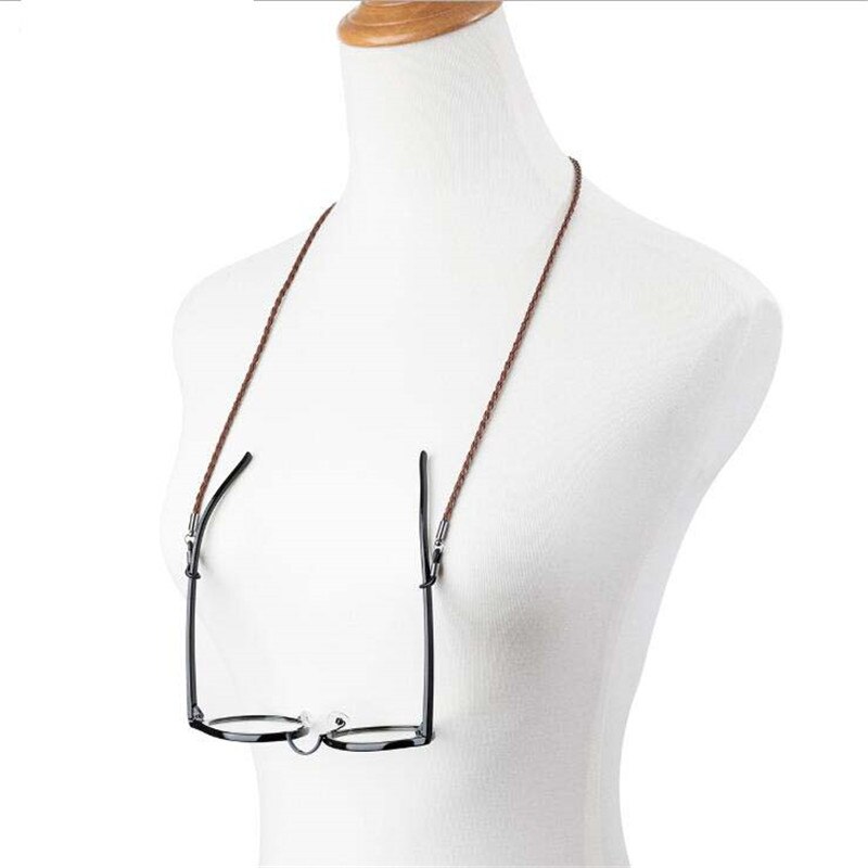 Pu leren brillen, brillenketting, kettingkoord voor sportveiligheid, zonnebrillenkettinghouder, koordriem, brillenaccessoires