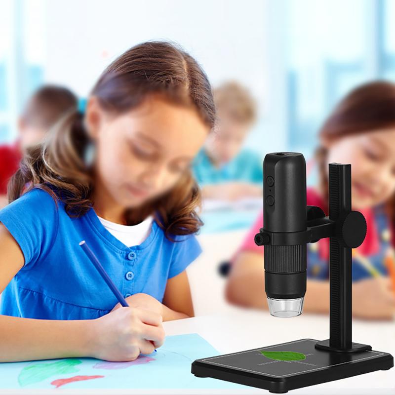 Support de microscope électronique stéréo, Wifi, numérique Portable, Interface USB, 1000x, pour soudage de PC Android IOS