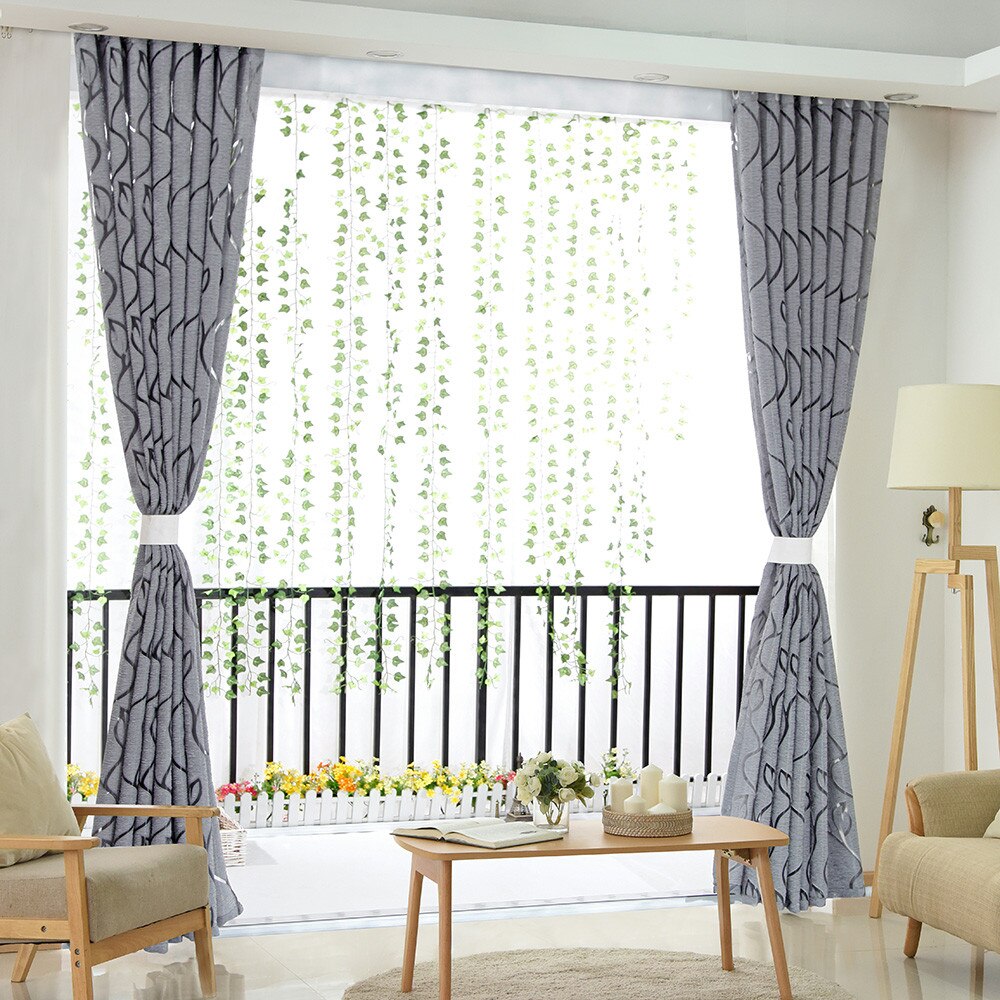 Window Tulle Curtains for Living Room Bedroom Sheer Curtains forKitchen Voile Curtains for Window Drapes Cortinas de habitación
