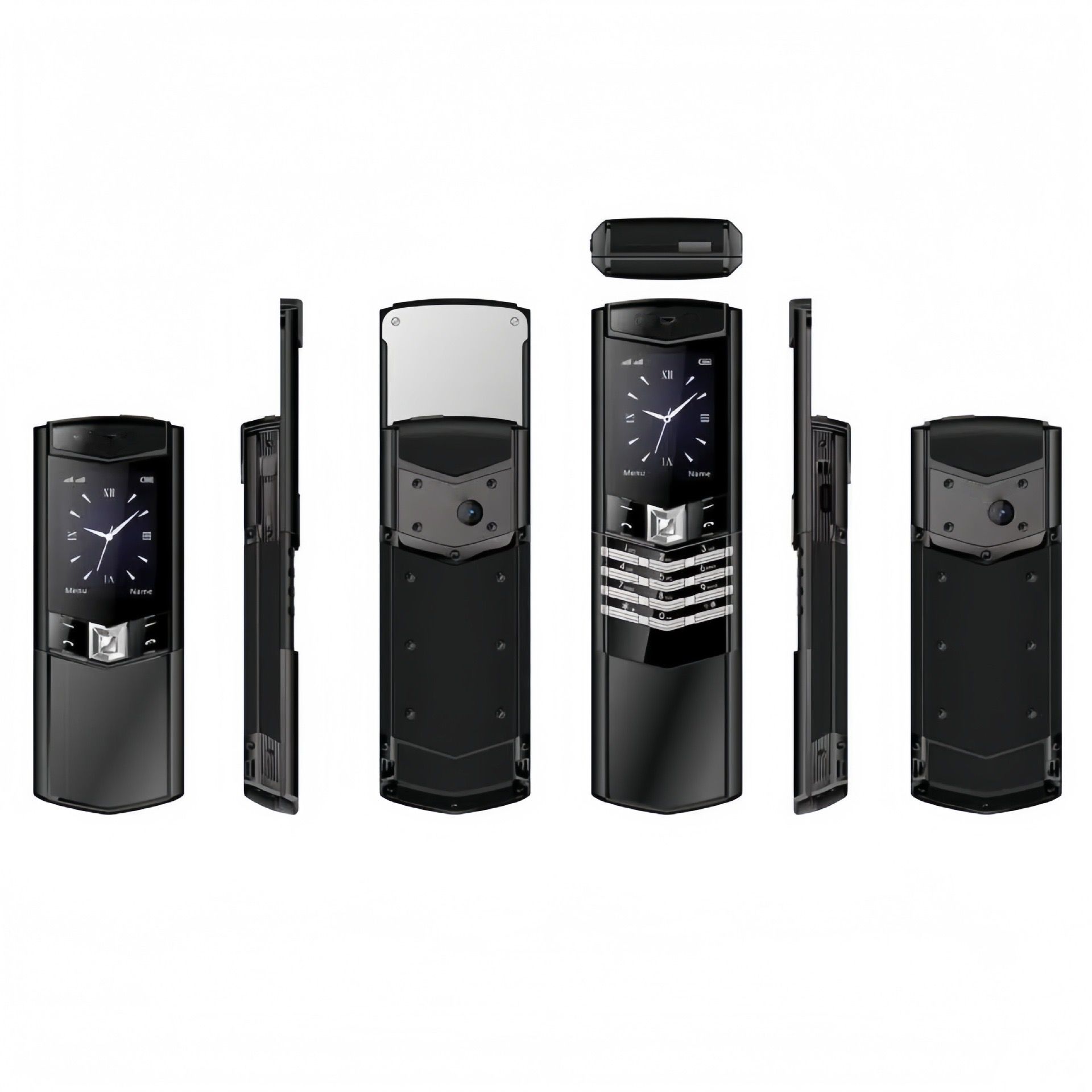 V888 Profi Schieberegler-handys,  mt6261 gsm-fähige handys 2g 2.0 zoll bildschirmdiagonale, Dual-sim- und Dual-bereithalten-funktion  mp3/mp4 fm bluetooth-funktion. klassisches mobiltelefon.