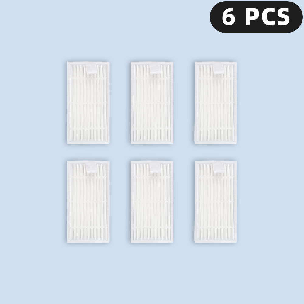 Compatible pour ( iLife V9 / V9 Pro / G9 / G9 Pro / A12 Pro ) pièces de rechange accessoires filtre brosse latérale vadrouille sac à poussière en tissu: Lavande