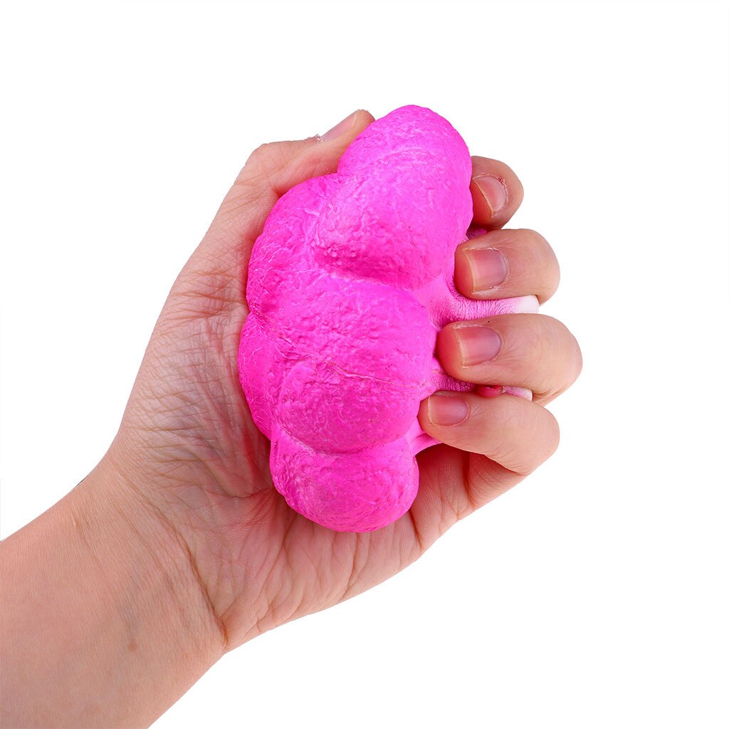 Bunte Squishy Unendliche Squeeze Brokkoli Stressabbau Duftenden Super Langsam Rising Squeeze Spielzeug Keychain 11cm Anti-Stress-