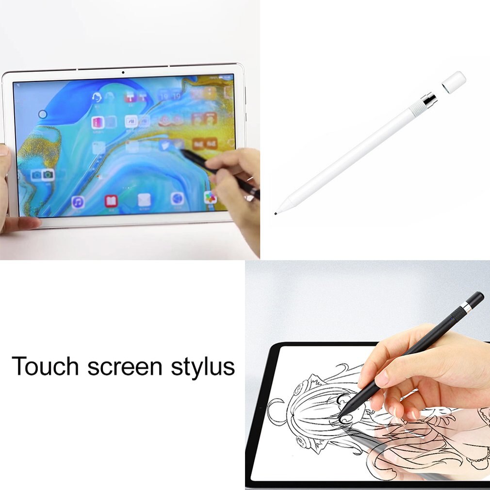 Universal para ipad android tablet pintura tela de toque caneta capacitiva caneta ativa micro usb interface de carregamento
