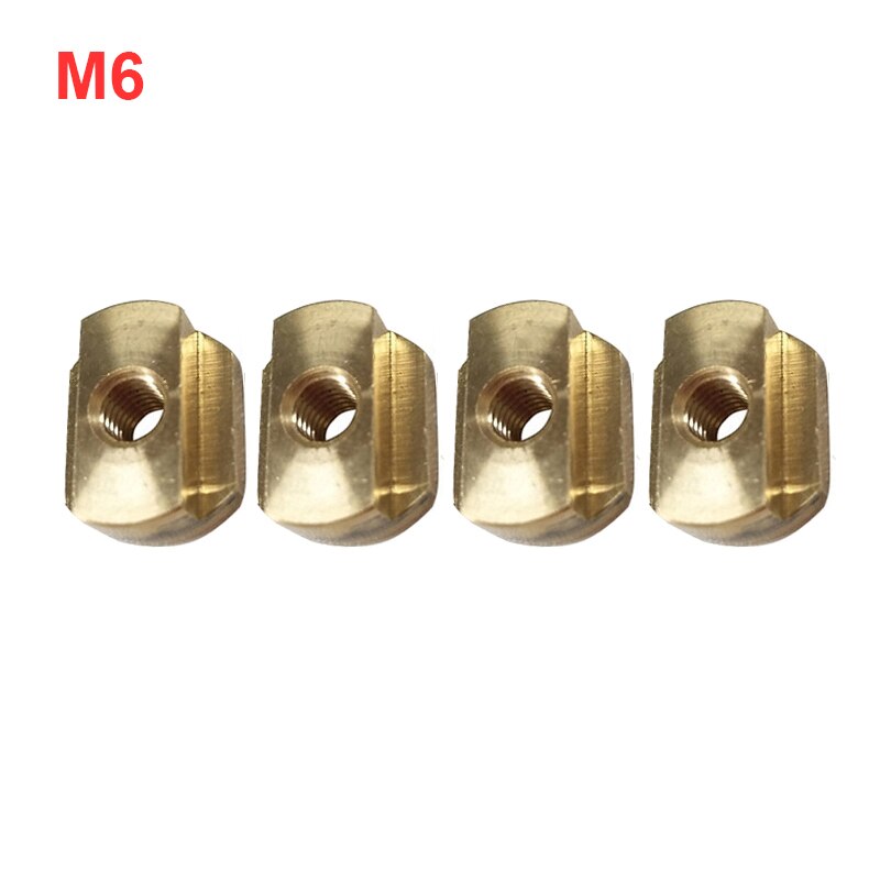 4Pcs M6/M8 Hydrofoil Mounting T-Nuts for All Hydrofoil Tracks Surfing Accessories