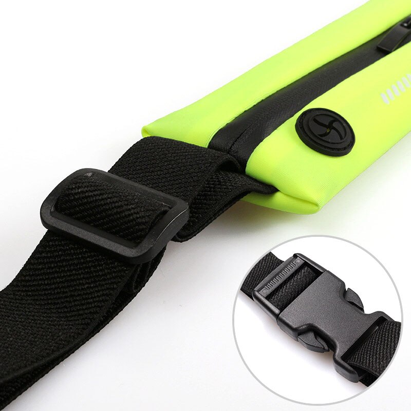 2019 Chegada nova Unisex Saco Da Cintura Esportes Ao Ar Livre Ciclismo Jogging Correndo Aptidão Virar Belt Bloco de Fanny Pack para Samsung S10 S9 além de