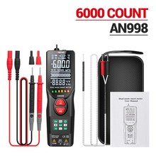 AN998 Automatic Digital 6000 Counting Multimeter AC/D Voltmeter Tool For Electric Testing Hand Tools