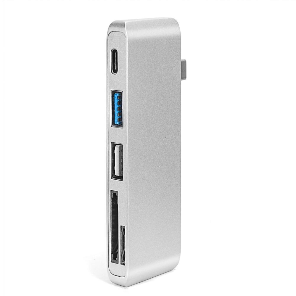 Usb c hub usb splitter usb3.0 typ c usb splitter expander für Samsung S9/S8 Huawei P20 macbook