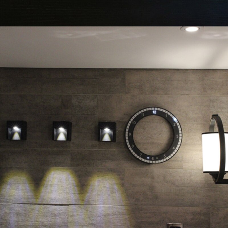 USB LED Digital Wall Clock Modern Dual-Use Dimming Digital Circular Photoreceptive Clocks for Home Decoration