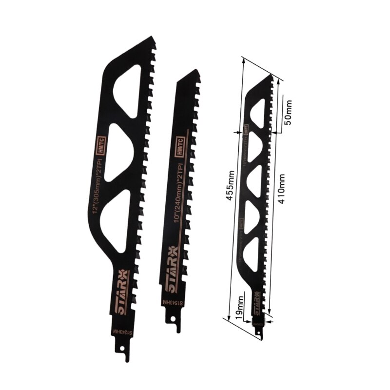 Demolition Masonry Reciprocating Saw Blade for Cutting Brick Stone Alloy Steel