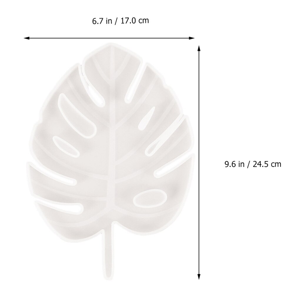 Blad Siliconen Mallen Epoxyhars Mallen Casting Coaster Diy Onderzetters Mould