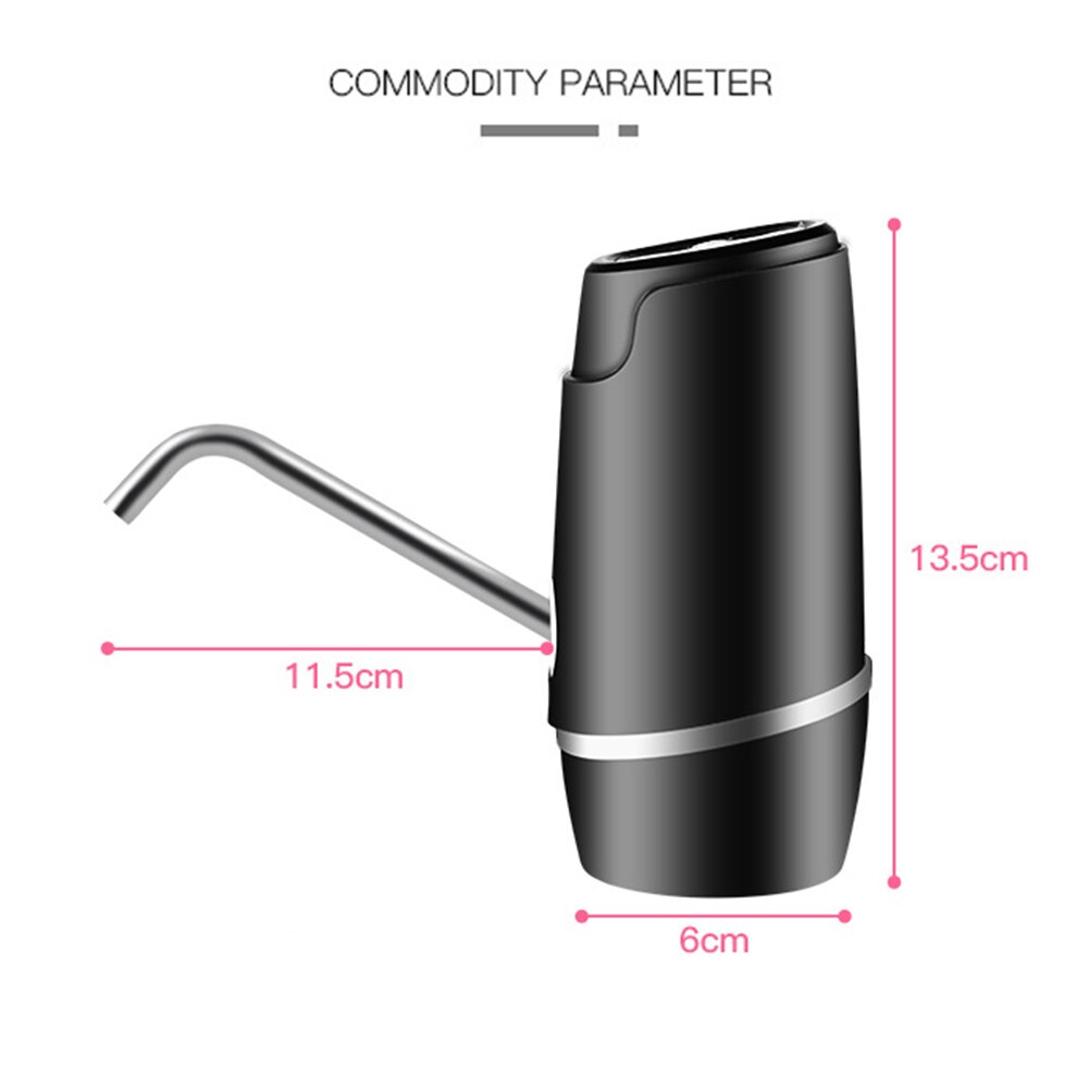 Elektrische Pompen Apparaat Usb Oplaadbare Gebotteld Drinkwater Pomp Dispenser Voor Huishoudelijke Keuken Benodigdheden