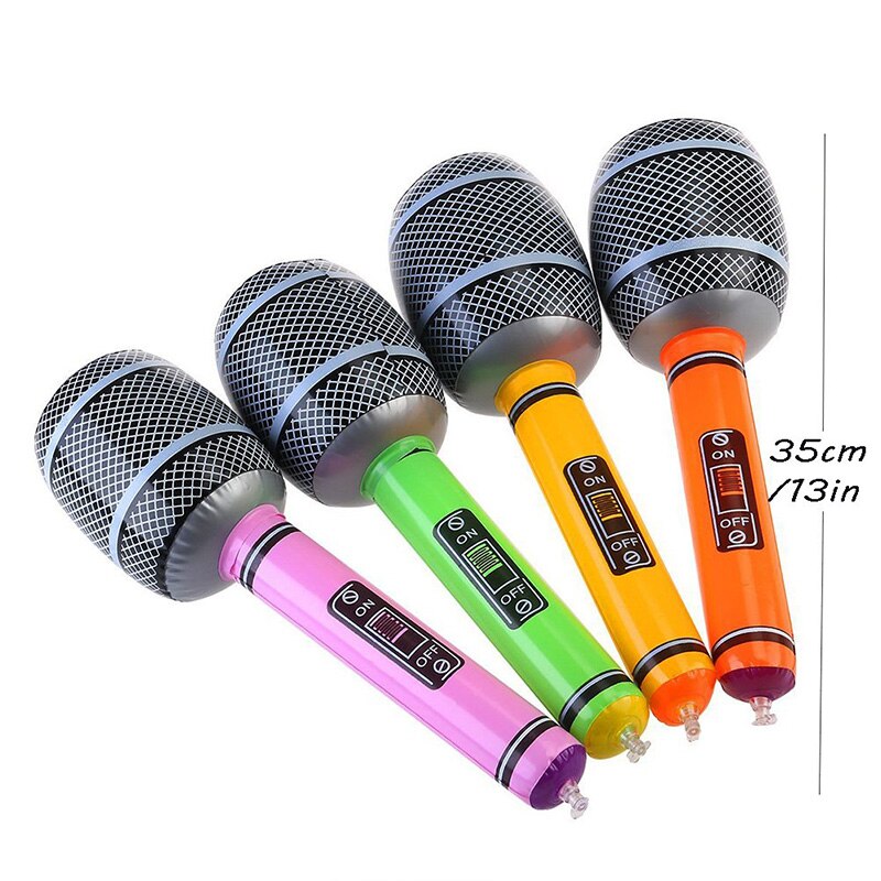12 stuks opblaasbare gitaar saxofoon microfoon ballonnen leuke muziekinstrumenten accessoires voor verjaardagsfeestjes benodigdheden gunsten pho