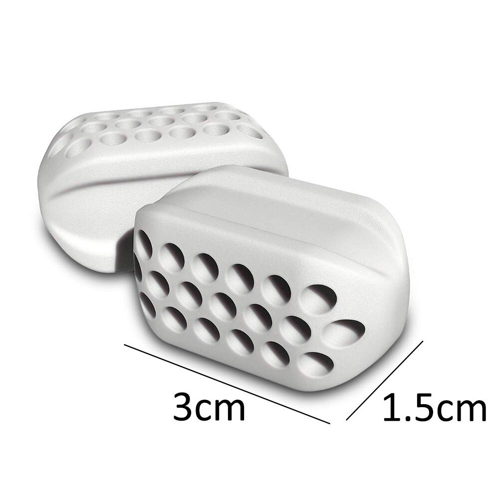 2pc Food-grade Silica Gel Jawline Exercise Ball Muscle Trainin Fitness Ball Neck Face Toning Jawrsize Jaw Exerciser Muscle Relex
