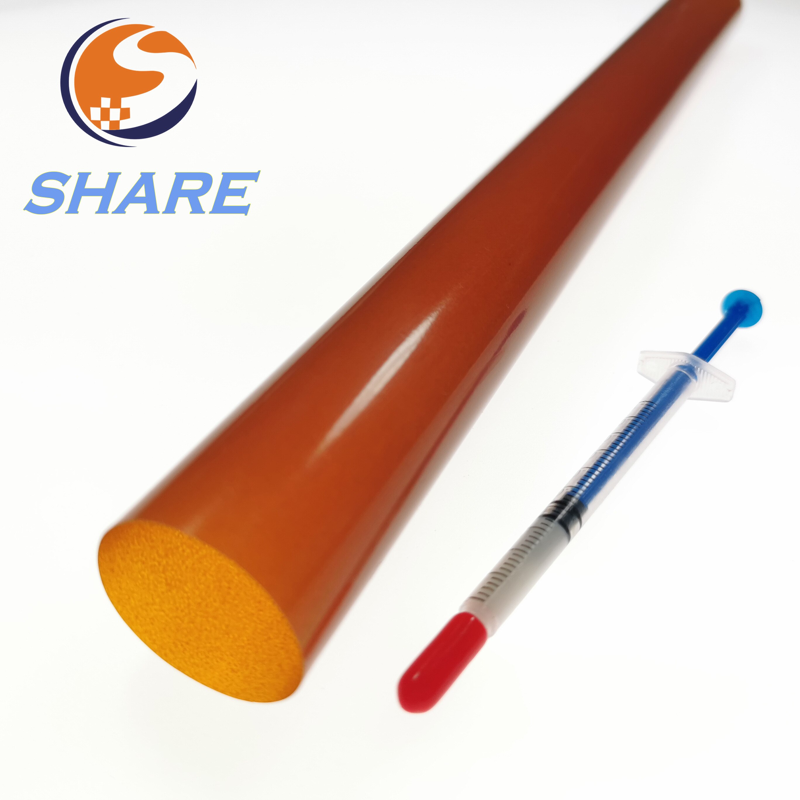 Teilen material  dc 240 242 252 fuser film sleeve kompatibel für xerox docucolor  dc240 dc242 250 dc250 dc252 560 7500 700 700i 770